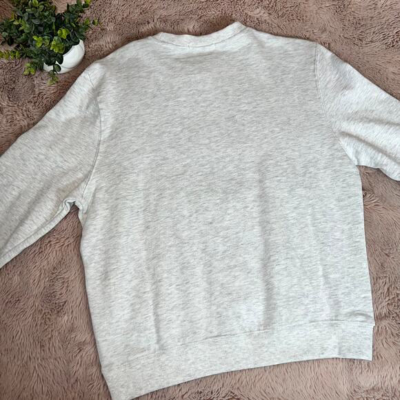 NWT French Connection Frenchie Embroidered Longsleeve Crewneck Sweater Small - Picture 8 of 10